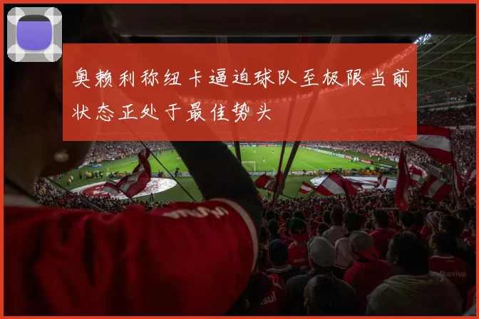 奥赖利称纽卡逼迫球队至极限当前状态正处于最佳势头